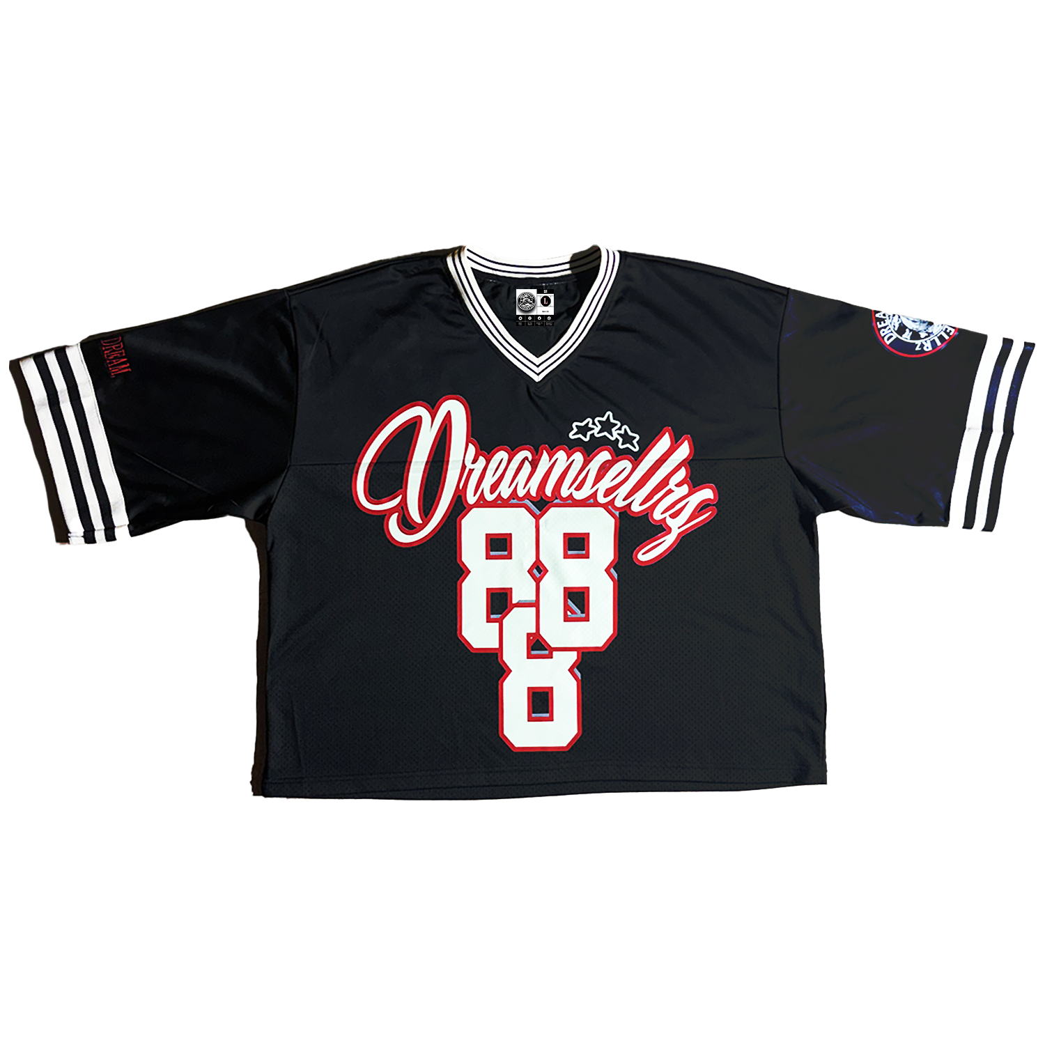 BLACK 888 JERSEY